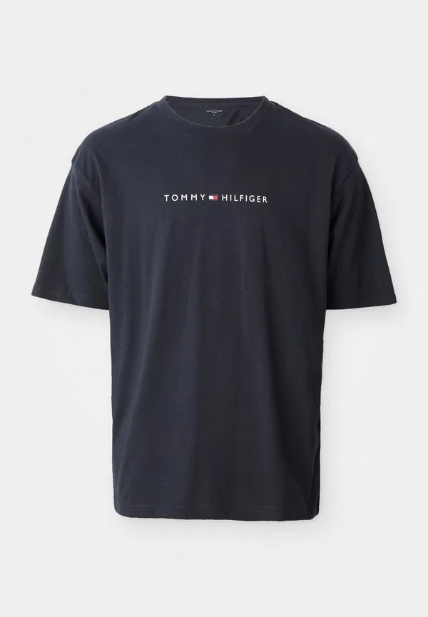Оригинальная футболка с логотипом, пижамная майка Tommy Hilfiger, Desert Sky — фото 4