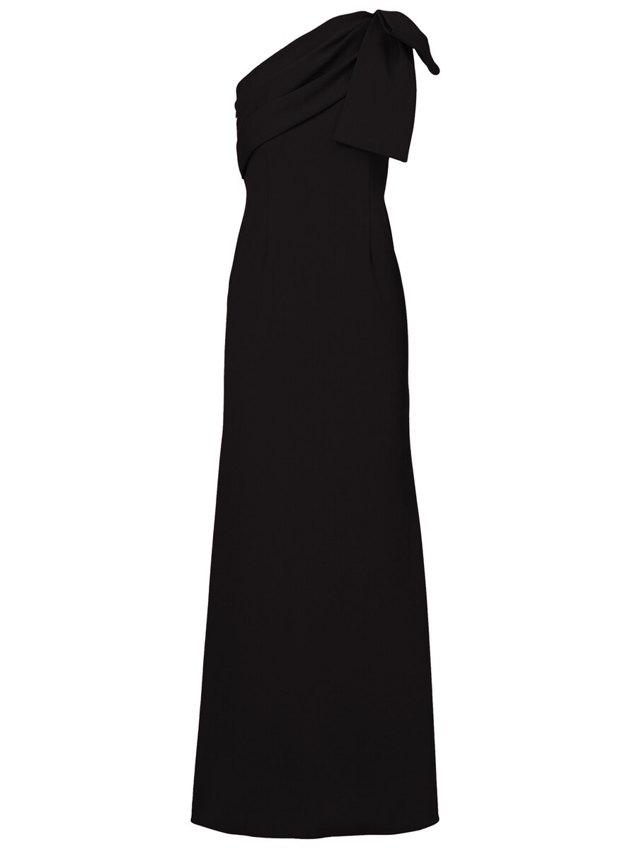 

Вечернее платье Adrianna Papell Stretch Crepe Long Dress, черный