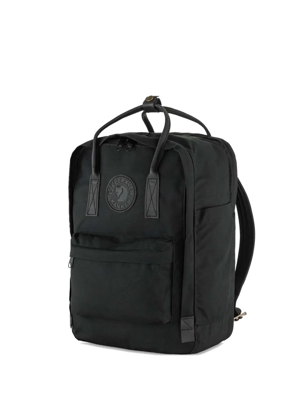 

Рюкзак с кожаными ручками Fjällräven, черный
