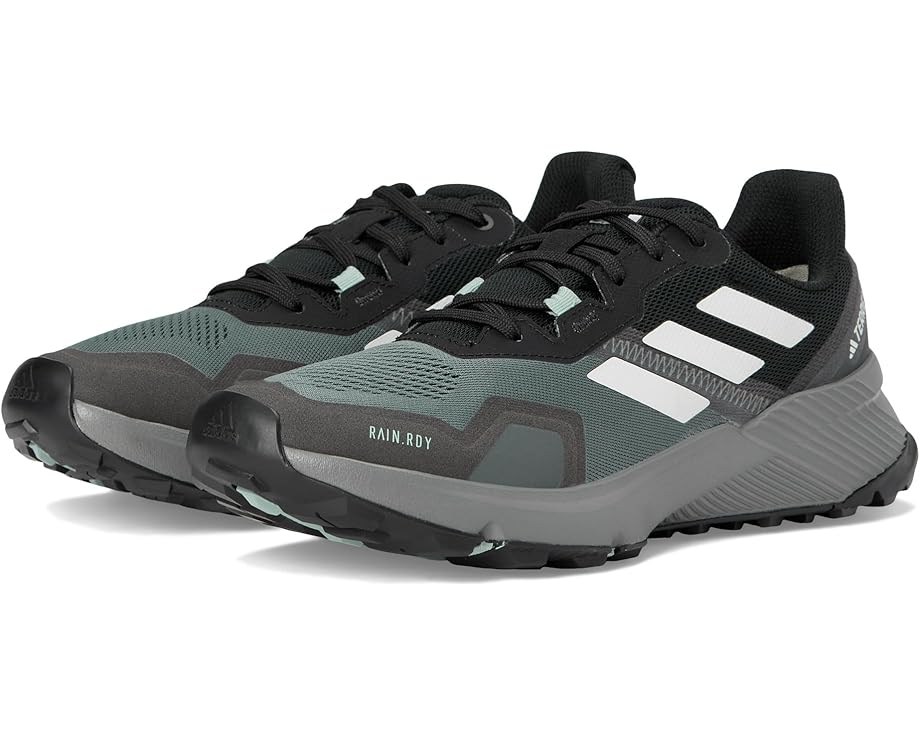 

Треккинговые кроссовки adidas Outdoor TERREX Soulstride Rain.RDY W, цвет Core Black/Crystal White/Grey Four