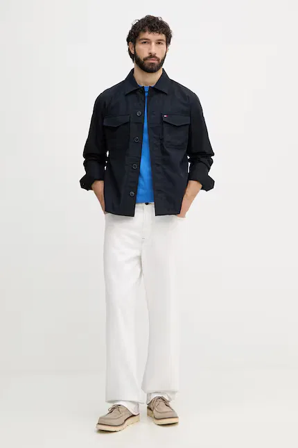 Куртка Harrington мужская Tommy Hilfiger, синий — фото 2