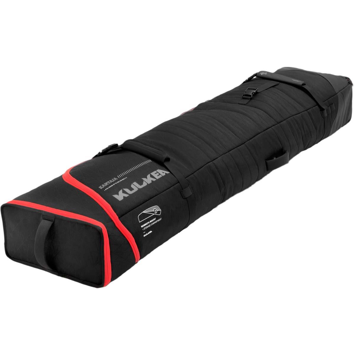 

Двойной роллер-чехол Kantaja для лыж Kulkea, Black/Red