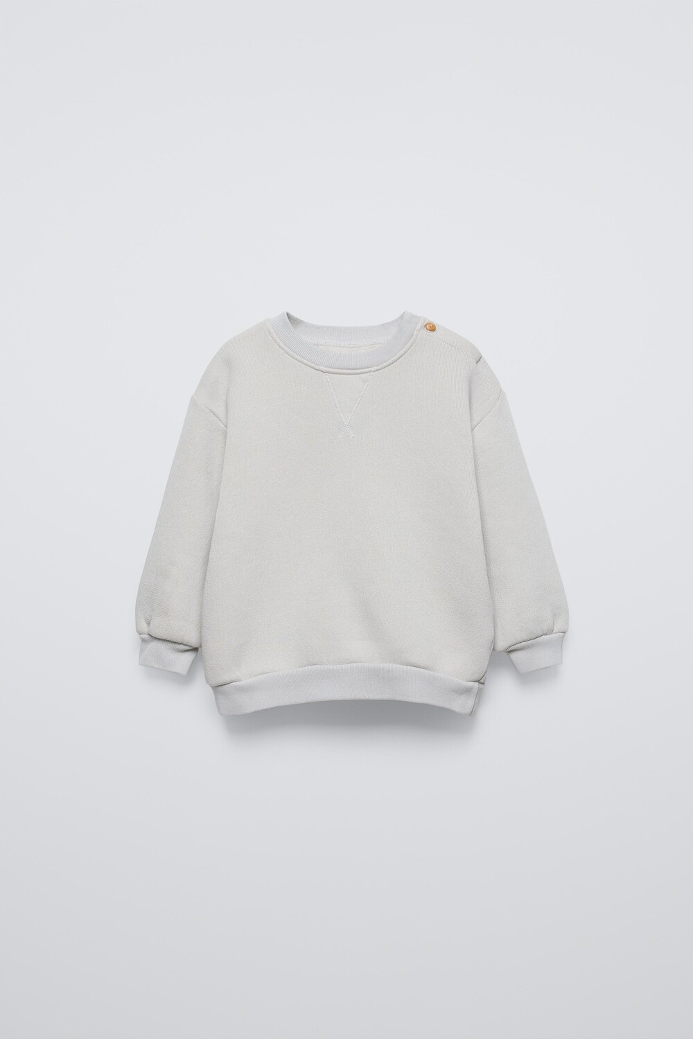 

Простая толстовка ZARA, цвет ice