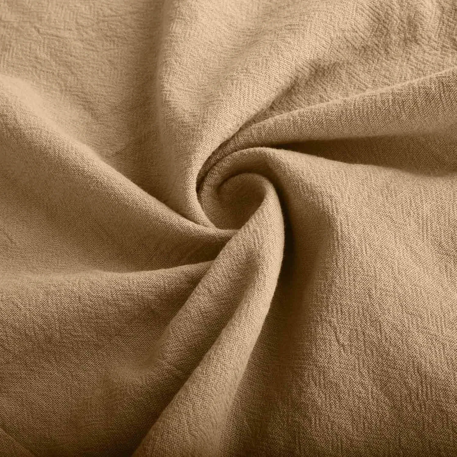 Мужские брюки карго из хлопка и льна, с карманами, A01_khaki — фото 3