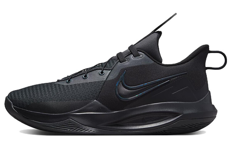 

Баскетбольные кроссовки Precision 6 мужские низкие черные Nike