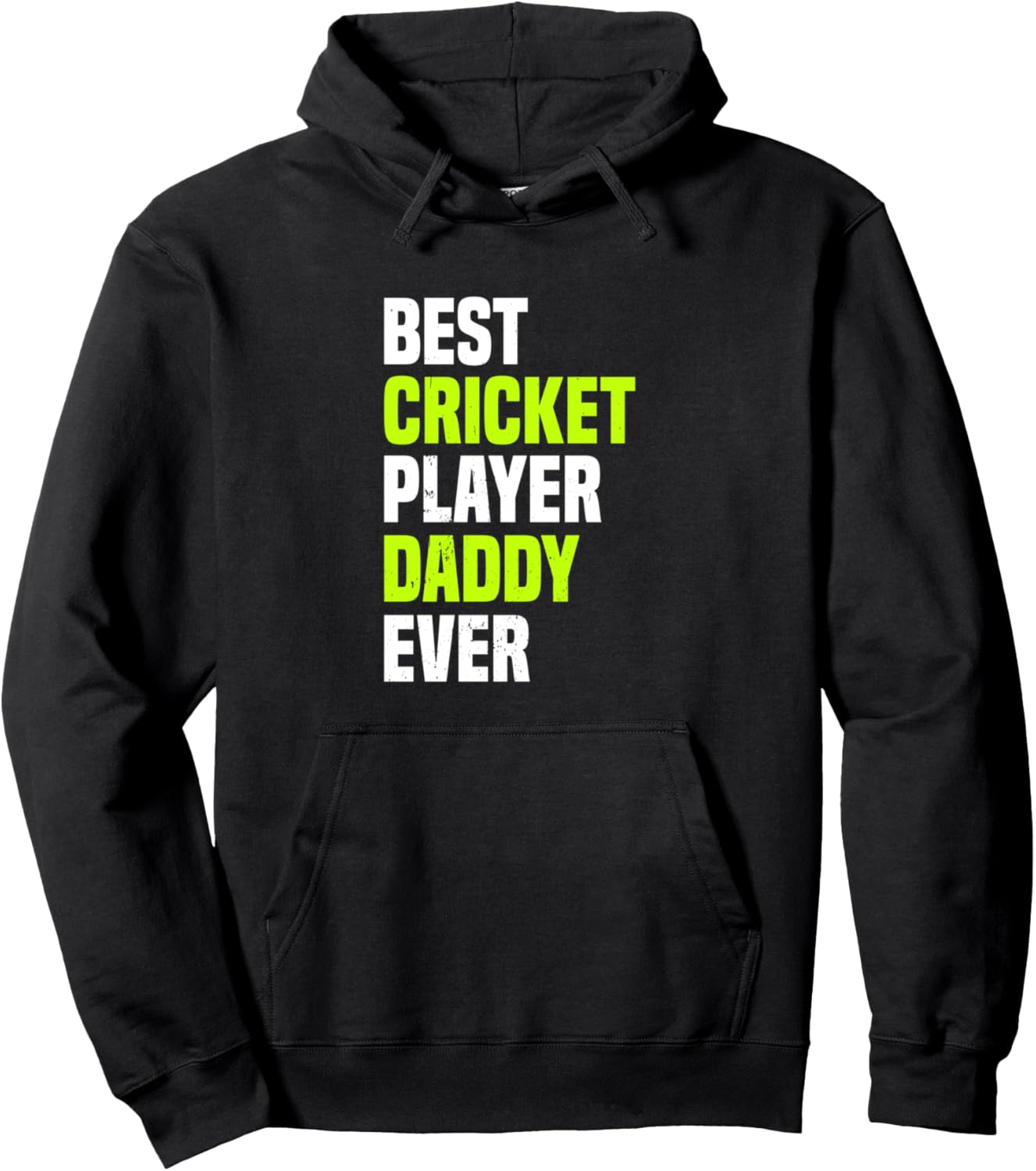 

Лучший папа-крикетист на свете! Худи с надписью «Папа-крикетист» Cricket Game Daddy Cricket Player, черный