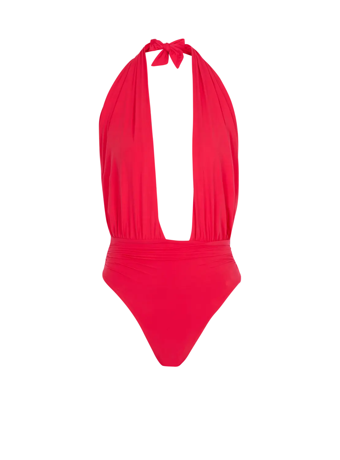 

Слитный купальник Balmain, красный