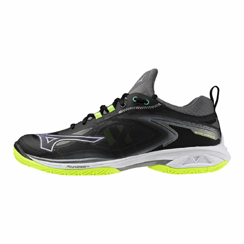 Кроссовки для бадминтона «Wave Claw Neo 3» от Mizuno, Black X Flash Yellow