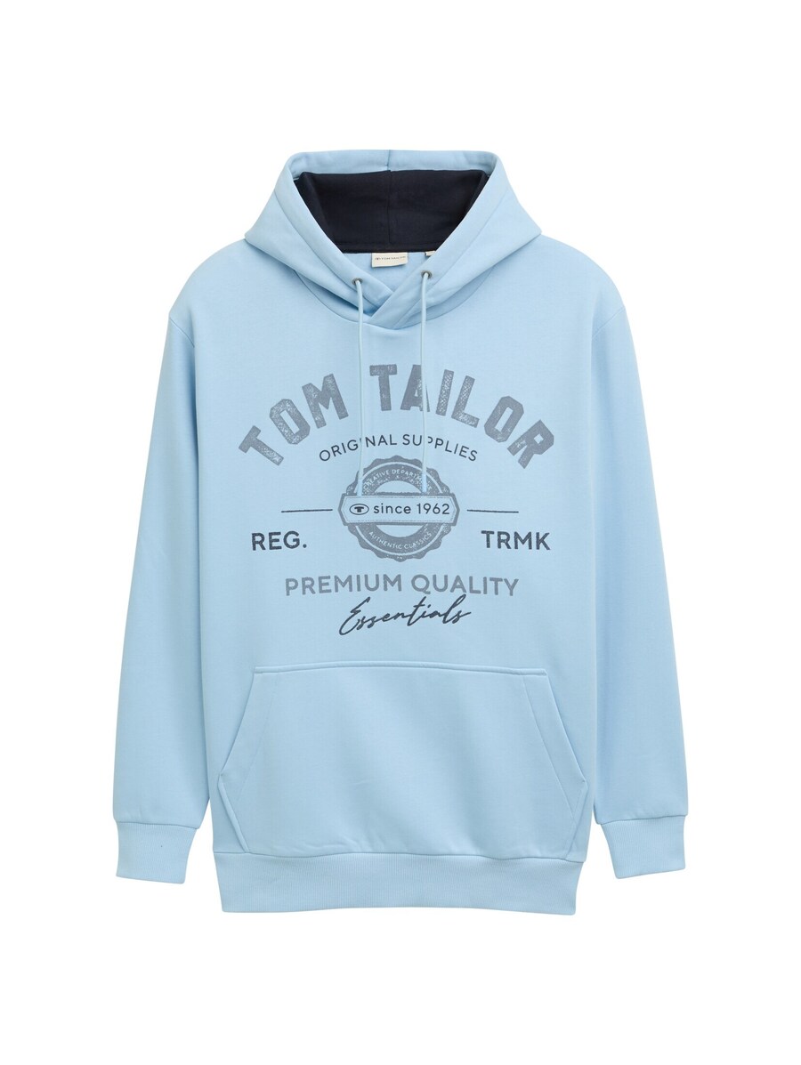 

Толстовка TOM TAILOR Men +, светло-синий