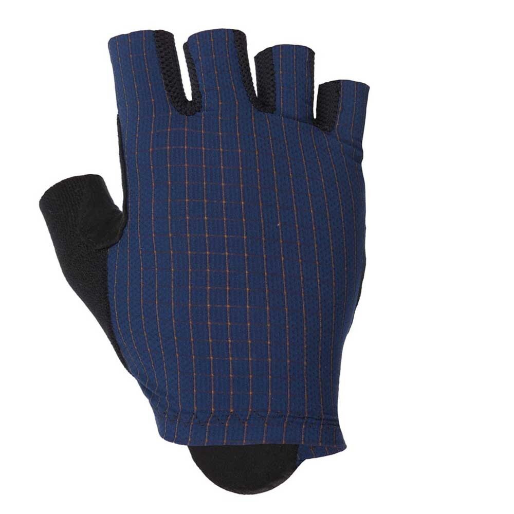 

Короткие перчатки Q36.5 Pinstripe Summer Short Gloves, синий