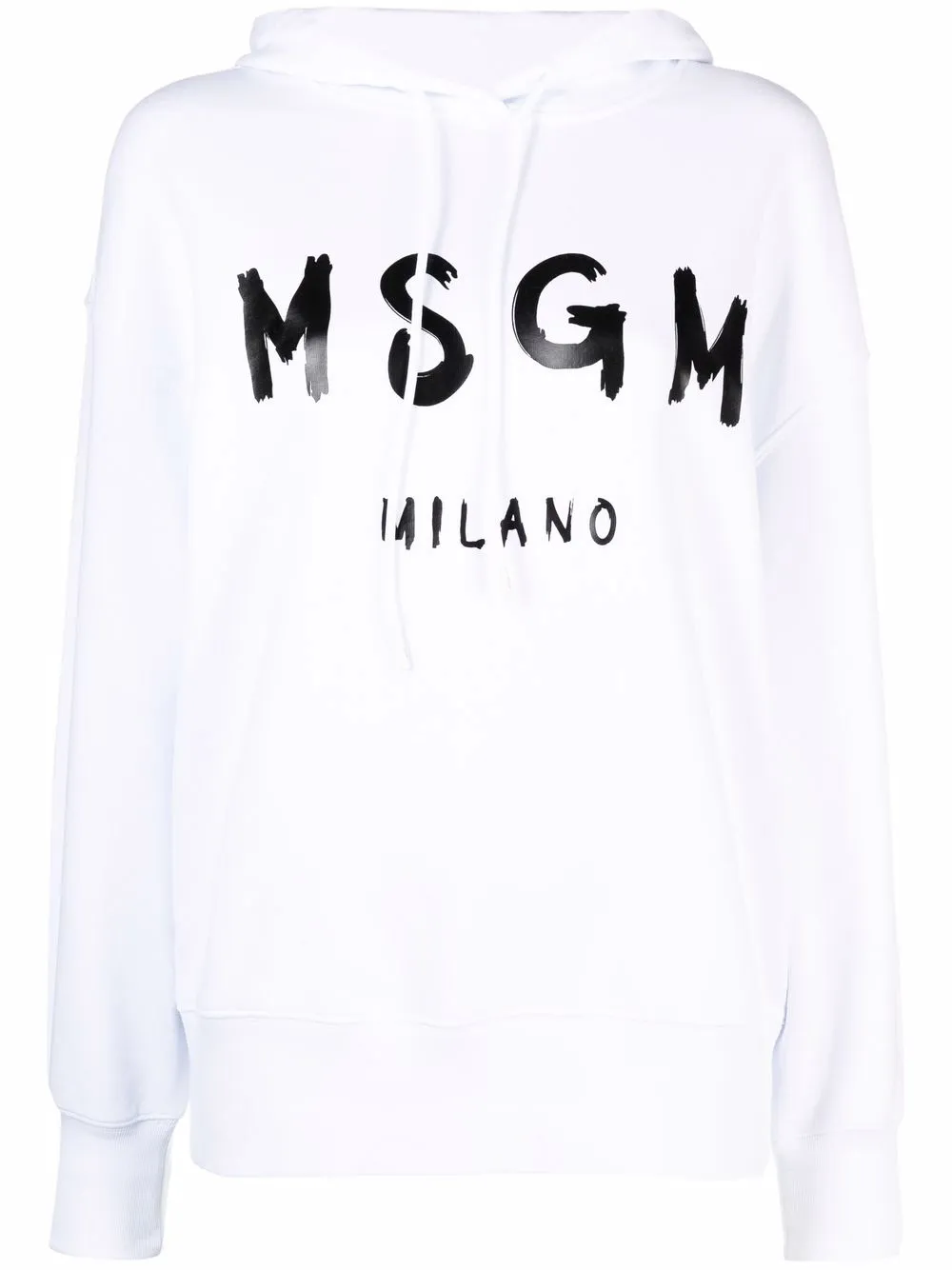 

Худи с логотипом MSGM, белый