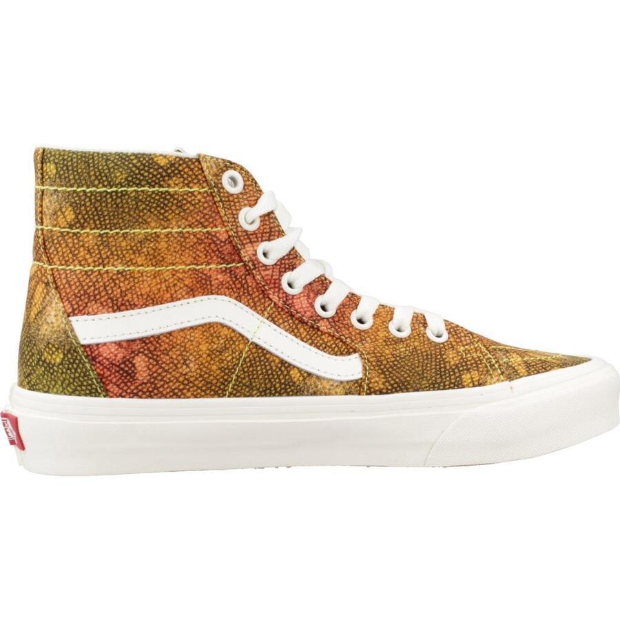 Кроссовки Vans модель Sk8-hi цвет оранжевый — фото 4