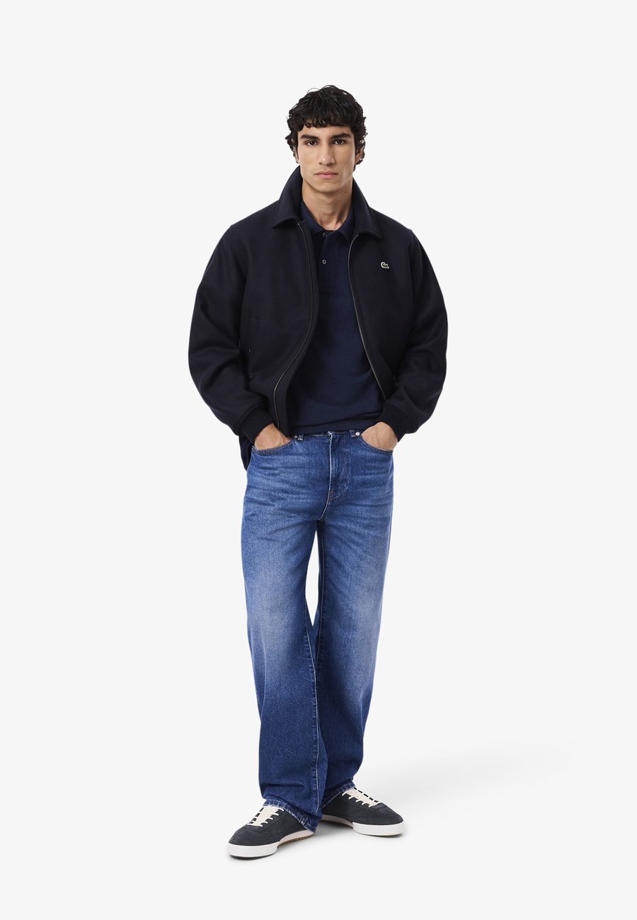 Поло Lacoste Polo shirt, Bleu Nuit/Dark Blue — фото 2