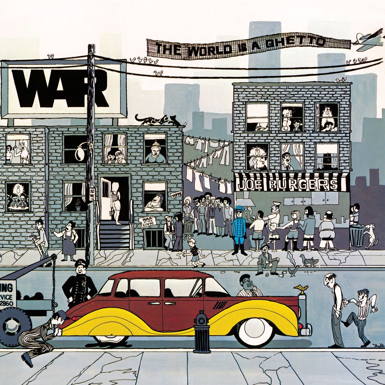 

Виниловая пластинка War - World Is A Ghetto