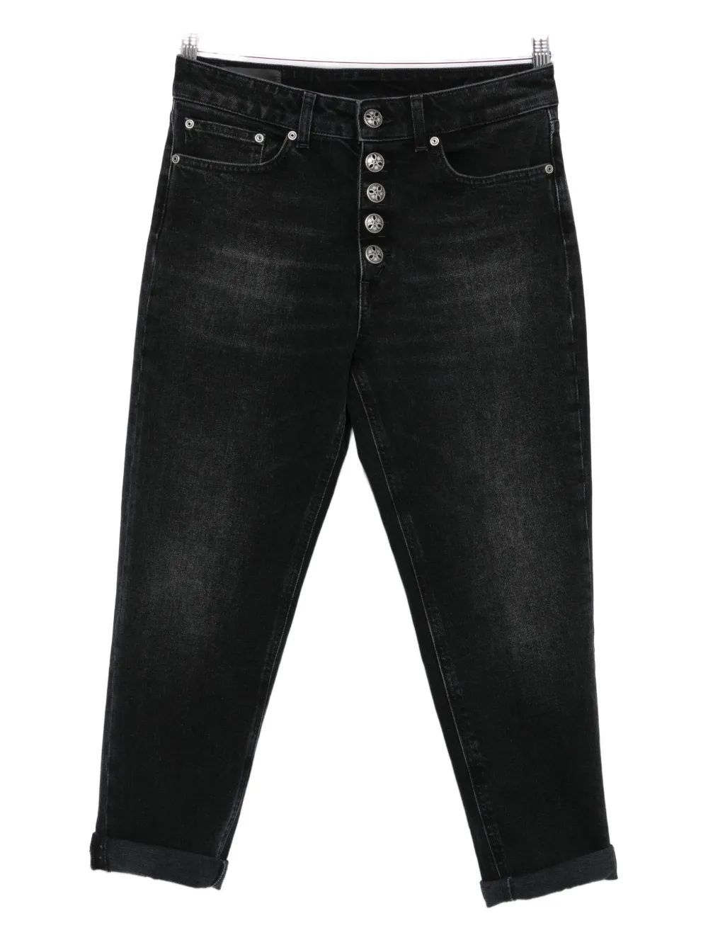 

Укороченные бойфренд-джинсы DONDUP, черный