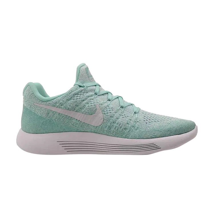 Кроссовки Nike Wmns LunarEpic Low Flyknit 2 'Hyper Turquoise', зеленый