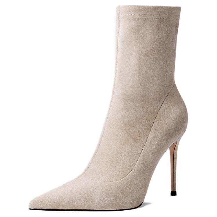 Ботильоны женские Jooc, цвет Classic Black [Heel height 7cm] — фото 3