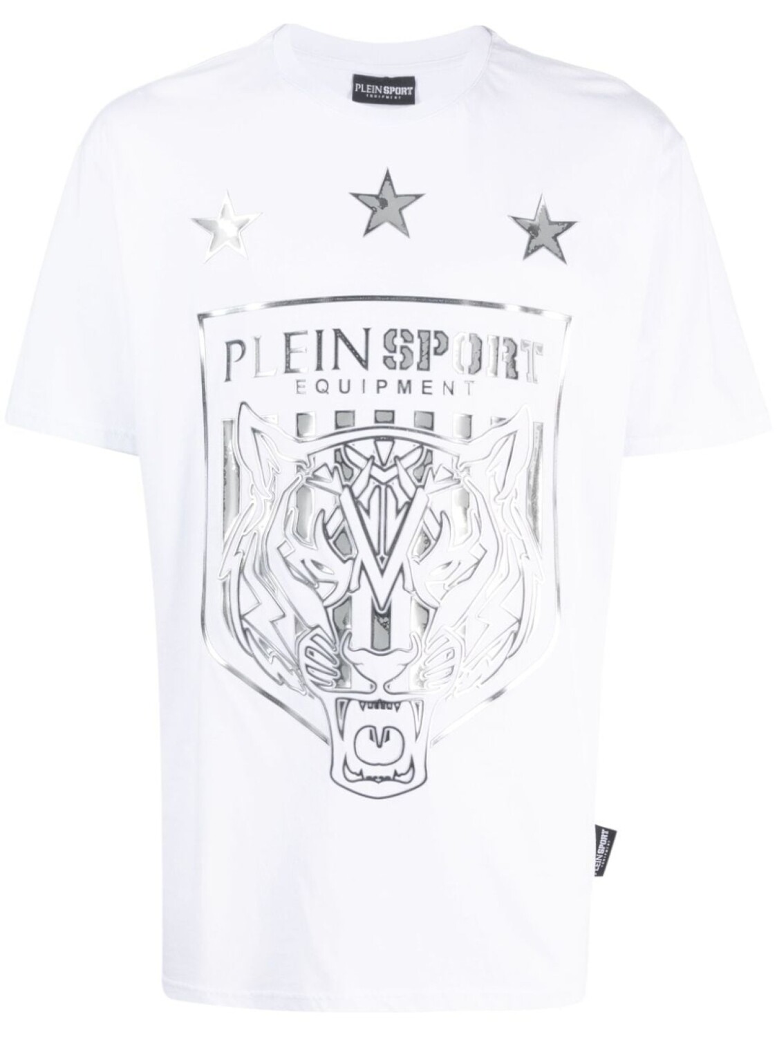 

Plein Sport футболка Tiger Crest Edition, белый