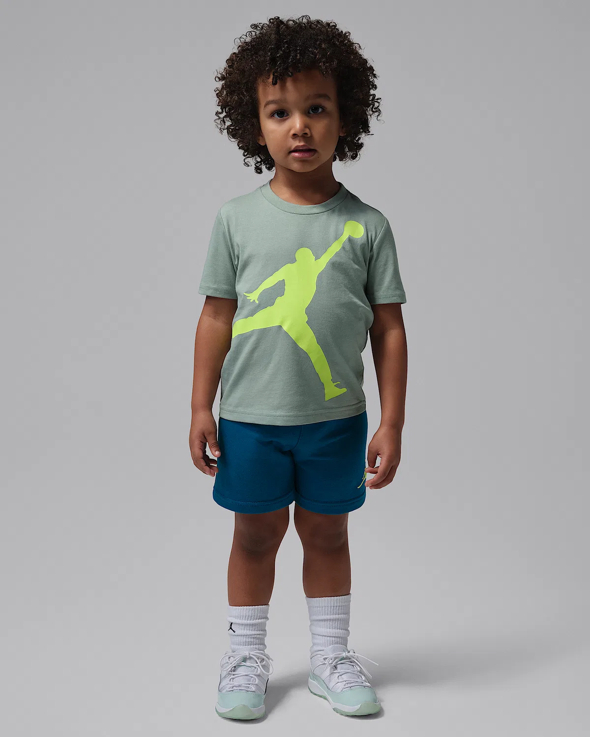 Детский набор из шорт и топа Jumbo Jumpman 2-Piece Jordan, Blue