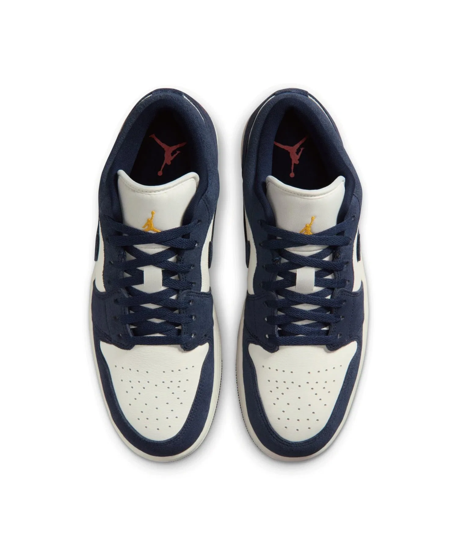 Мужские/Женские кроссовки AIR JORDAN 1 LOW SE JORDAN BRAND синие — фото 4