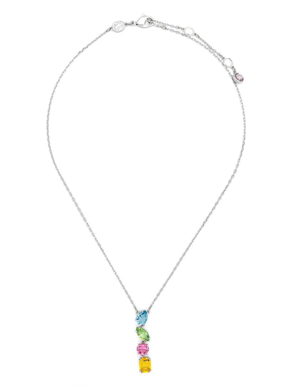 

Колье Gema с подвеской Swarovski, серебяный