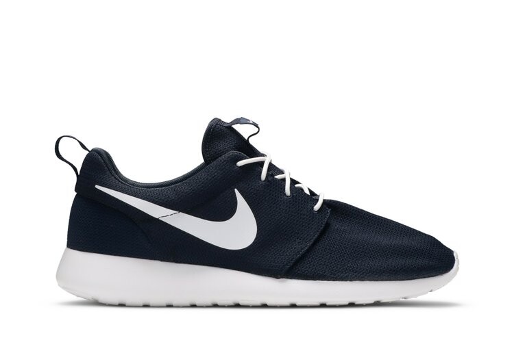 

Кроссовки Nike Roshe One 'Obsidian White', синий