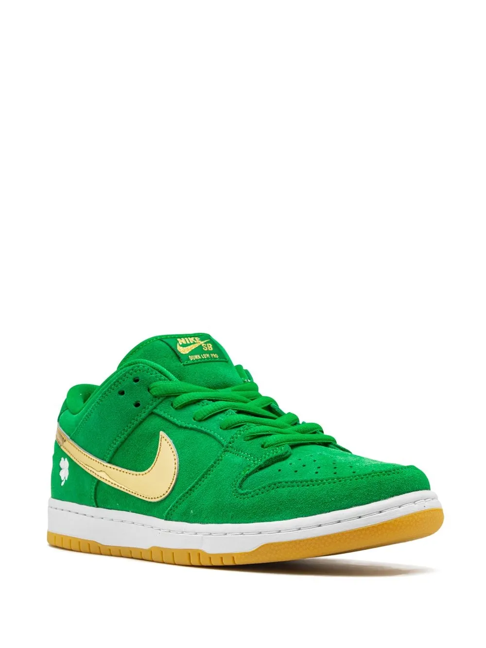 Кроссовки Dunk Low Pro St. Patrick's Day Nike, зеленый — фото 2