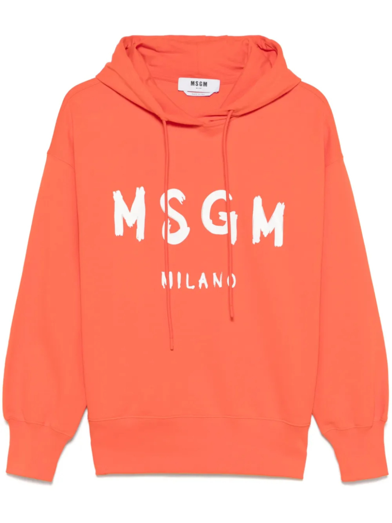 

Худи с логотипом MSGM, оранжевый