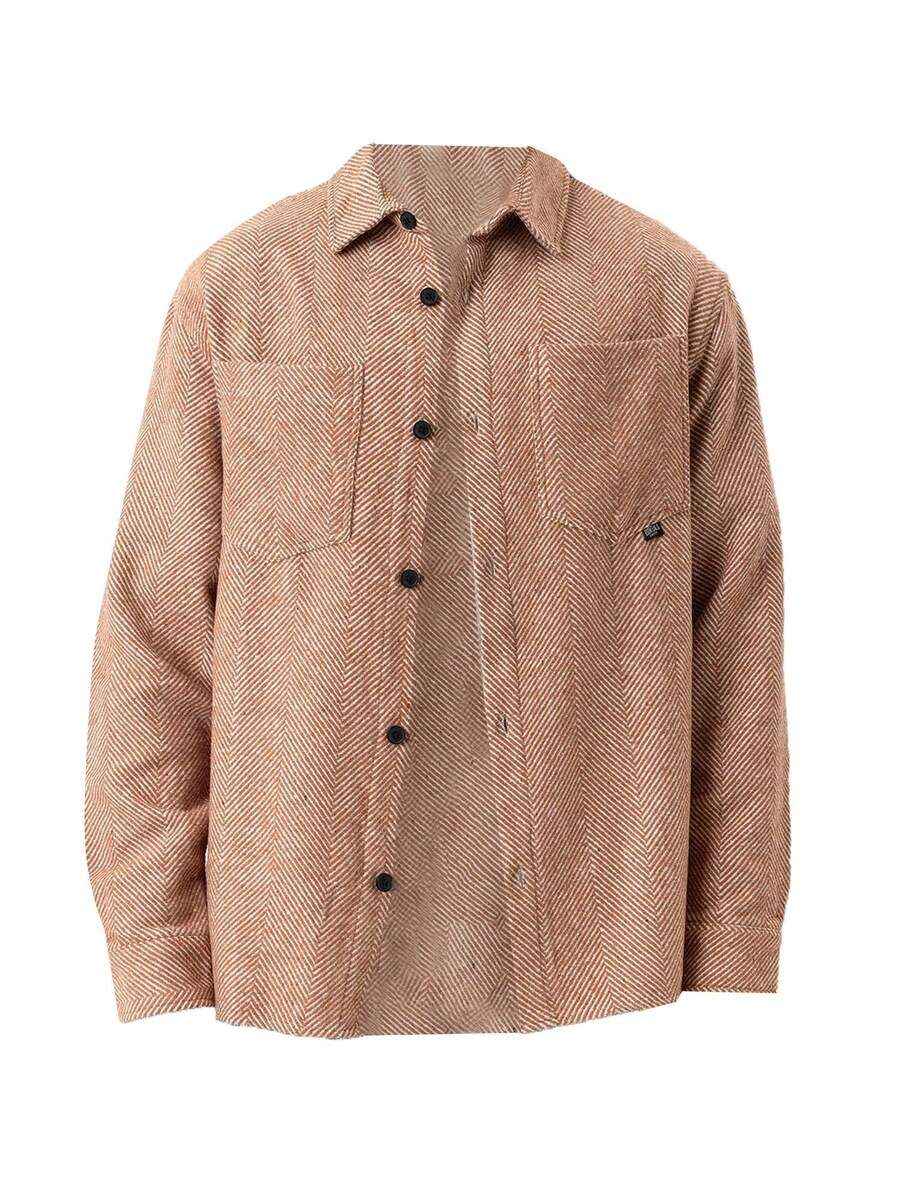 

Рубашка на пуговицах Comfort fit Dandalo, коричневый