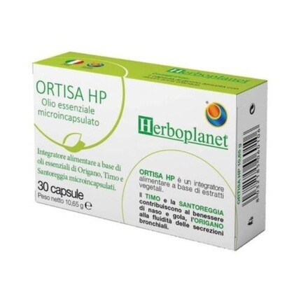 

HERBOPLANET Ortisa HP Добавка для здоровья легких, 30 капсул