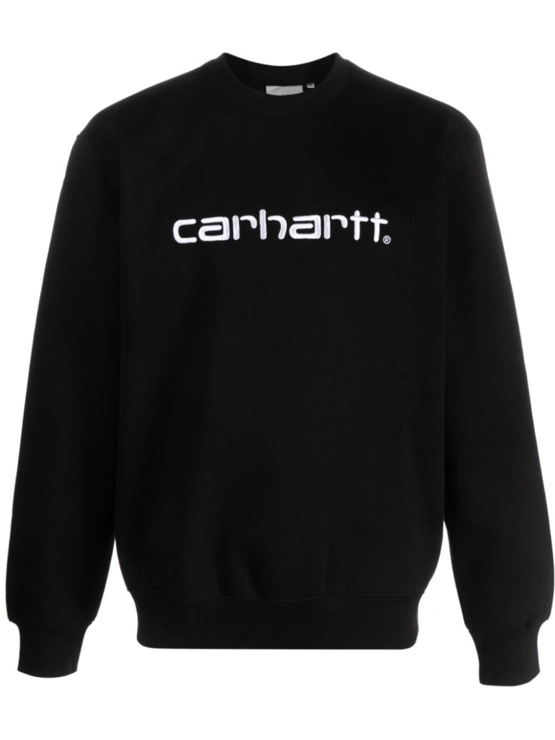 

Carhartt WIP logo-embroidered crew-neck sweatshirt, черный