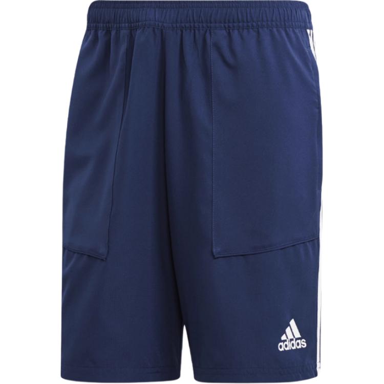 Футболка TIRO19 WOV SHO Повседневные шорты мужские синие Adidas — фото 2