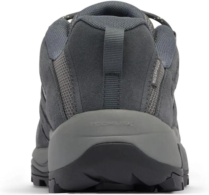 Мужские ботинки Columbia Redmond IV Low водонепроницаемые, красные, графит — фото 4
