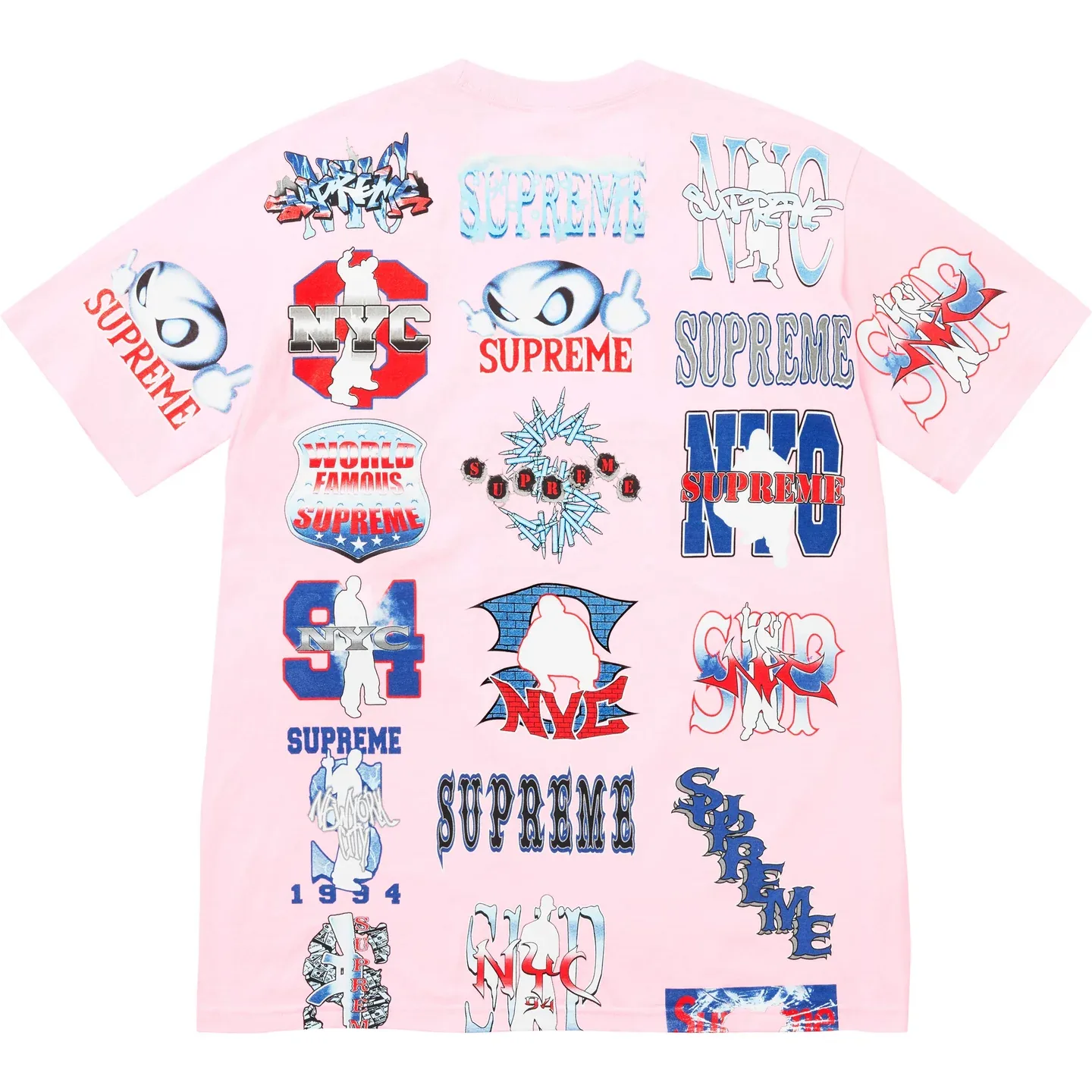 Футболка Flash Tee Unisex Supreme, Khaki/Woodland Camo — фото 4