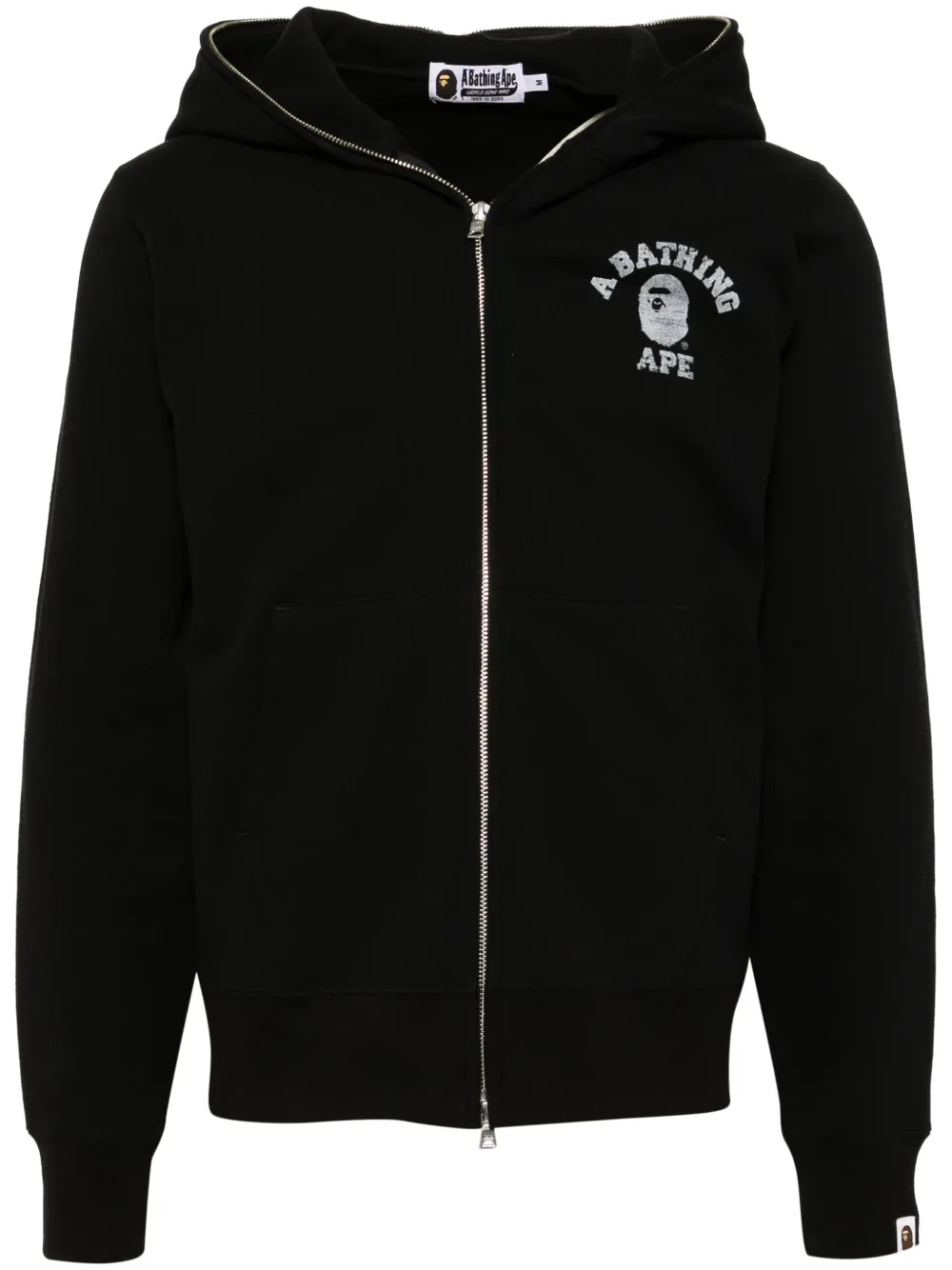 

Худи с логотипом A BATHING APE, черный