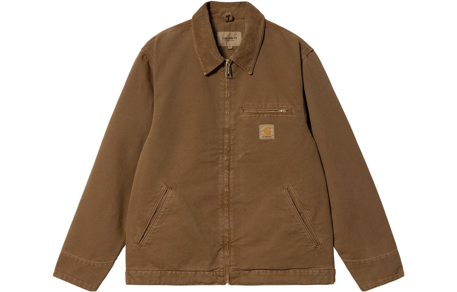 

Carhartt WIP Детройтская куртка мужская весна-лето 2022 коричневая, Brown