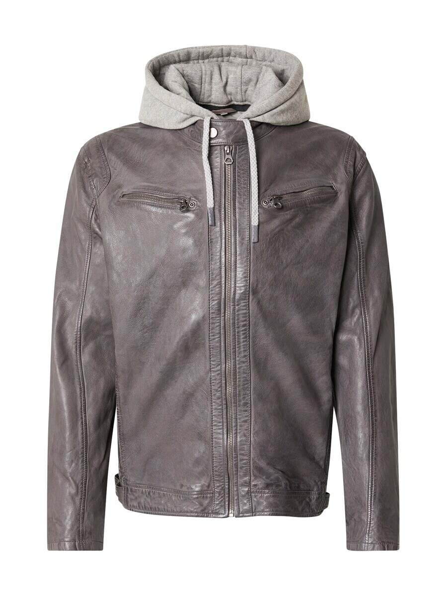 

Кожаная куртка Gipsy Comfort Line Between-Season Jacket Braeden, цвет muddy colored