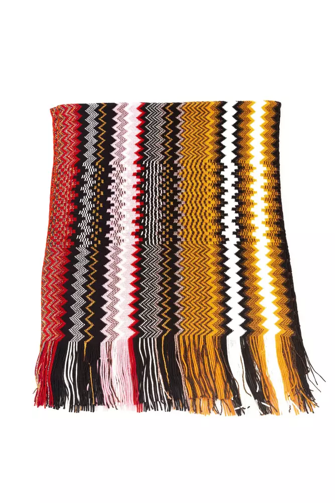

Многоцветный шерстяной женский шарф Missoni