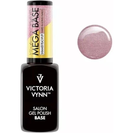 

Hardi Mega Base UV Led Hybrid Гель-лак для ногтей Polish Nails SHIMMER PEACHPUFF 8 мл Victoria Vynn