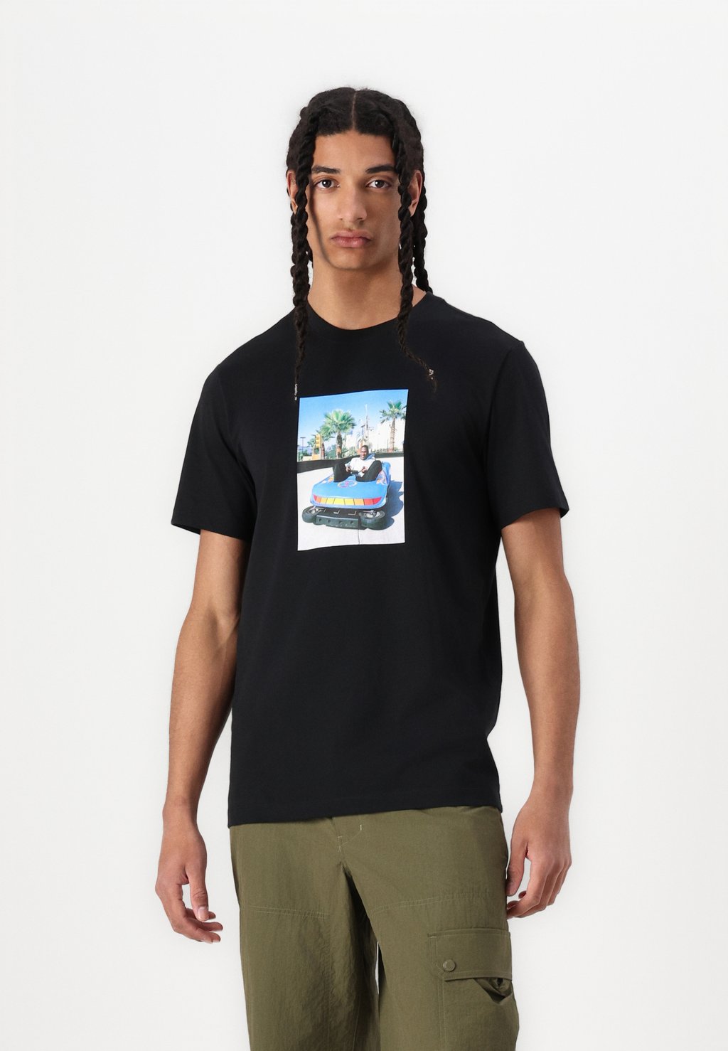 

Футболка с принтом BRAND PHOTO CREW Jordan, черный