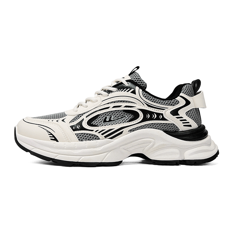 

Кроссовки мужские low top WARRIOR, бежевый серый черный