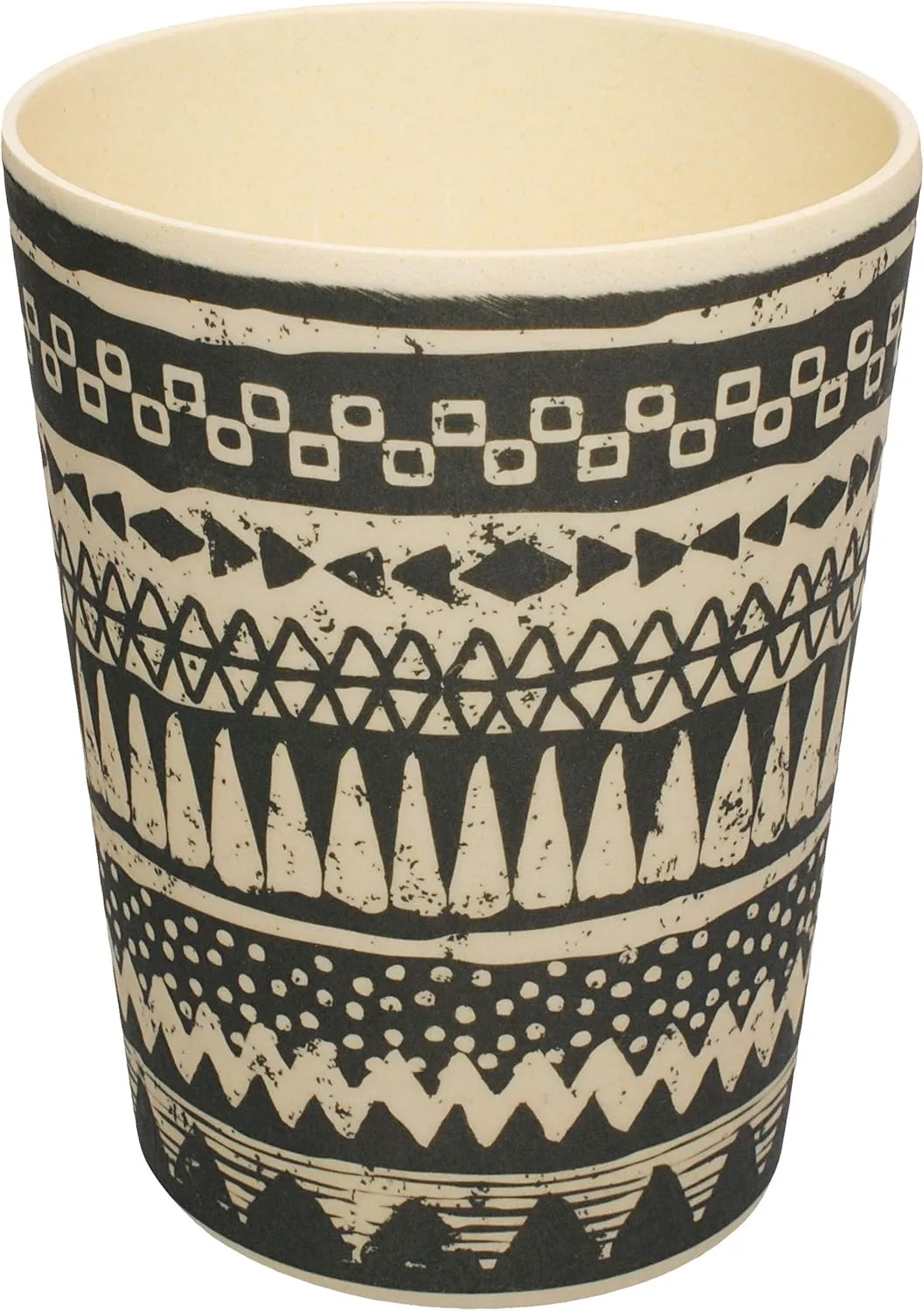 Пластиковая кружка для питья Inca & Retro Pattern, черно-серая, 300 мл, BPA Free alles-meine.de GmbH
