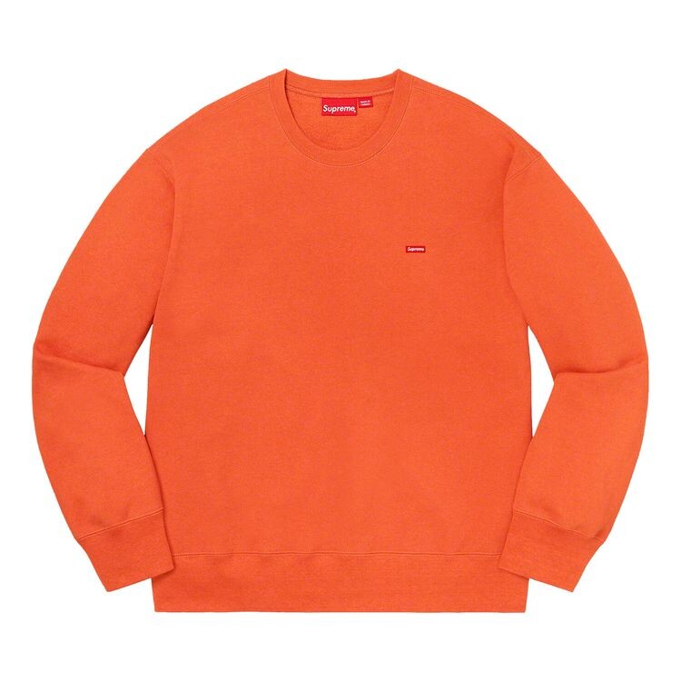 

Толстовка Supreme Small Box Crewneck - San Francisco Orange, оранжевый