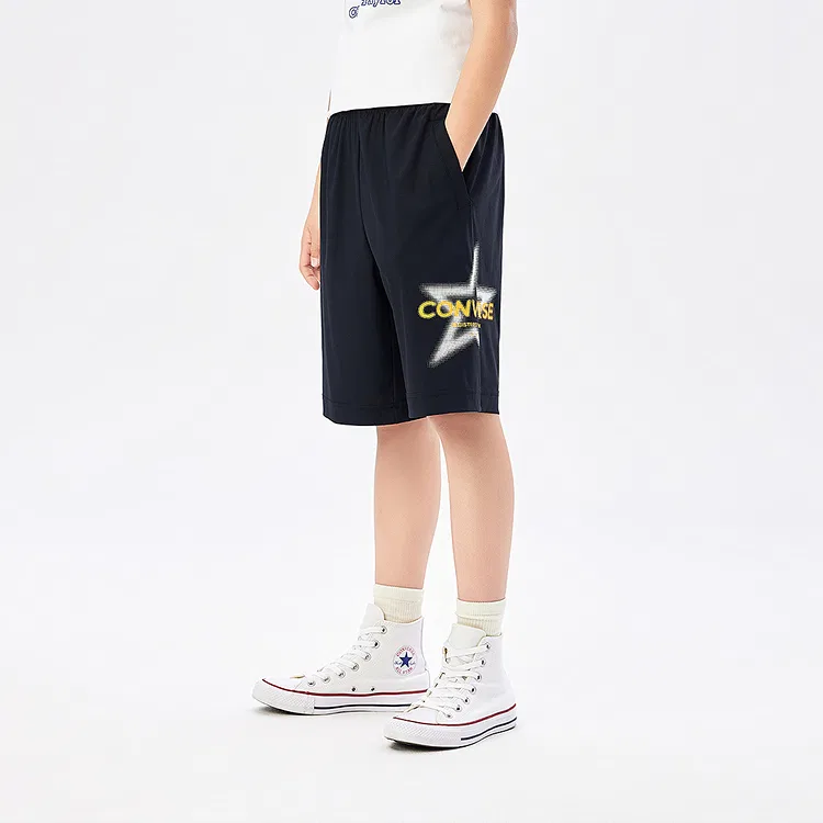 Детские шорты Moderate Converse, Jet Black — фото 4