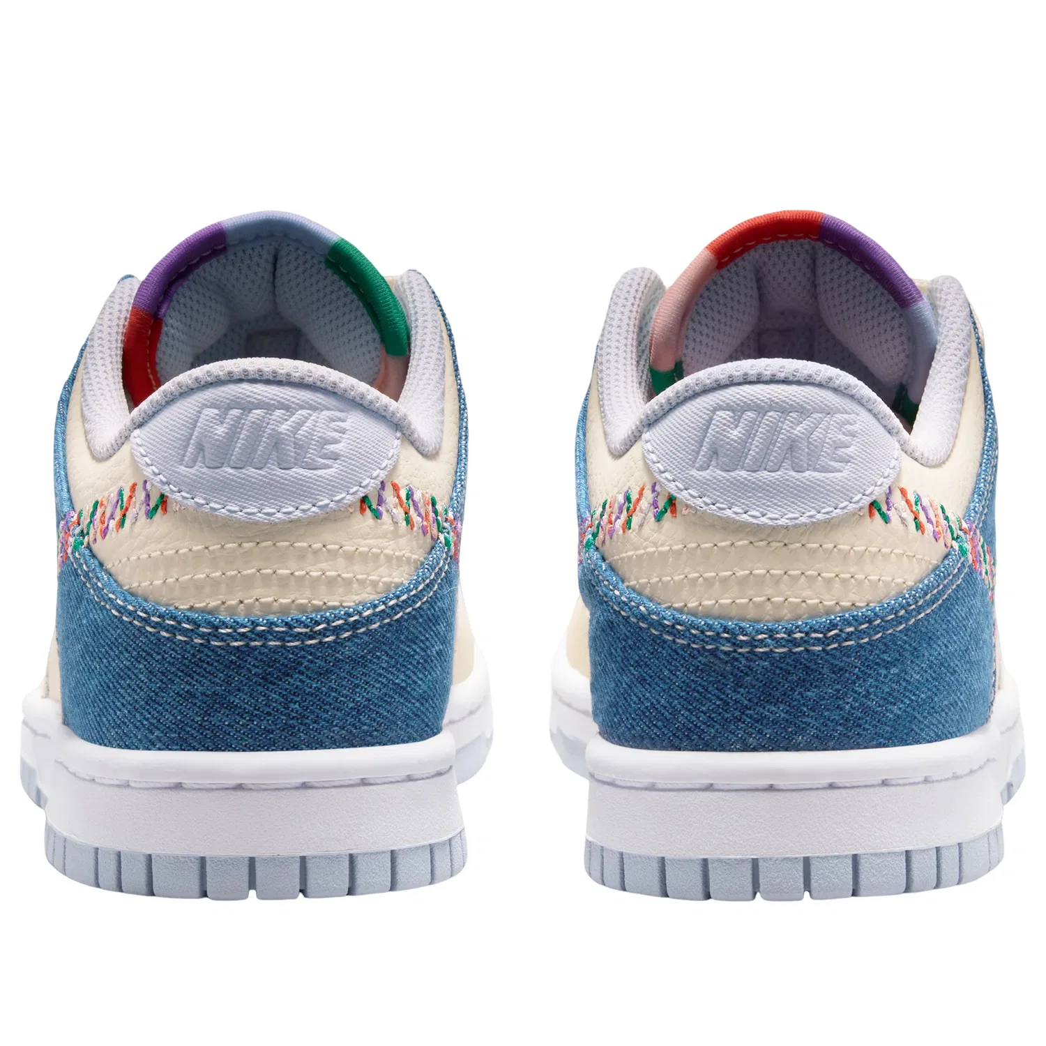 Кроссовки Nike Dunk Low 'Soft Pearl Blue Denim' IR1825-022, бежевый — фото 3
