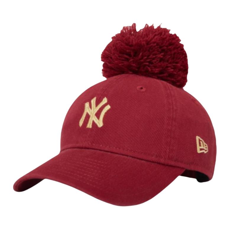 

New Era Хлопковая бейсболка для детей красная