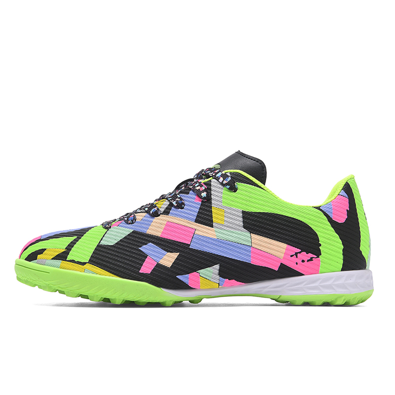 

Износостойкие дышащие низкие детские футбольные бутсы для подростков AMICNIEGD, черный