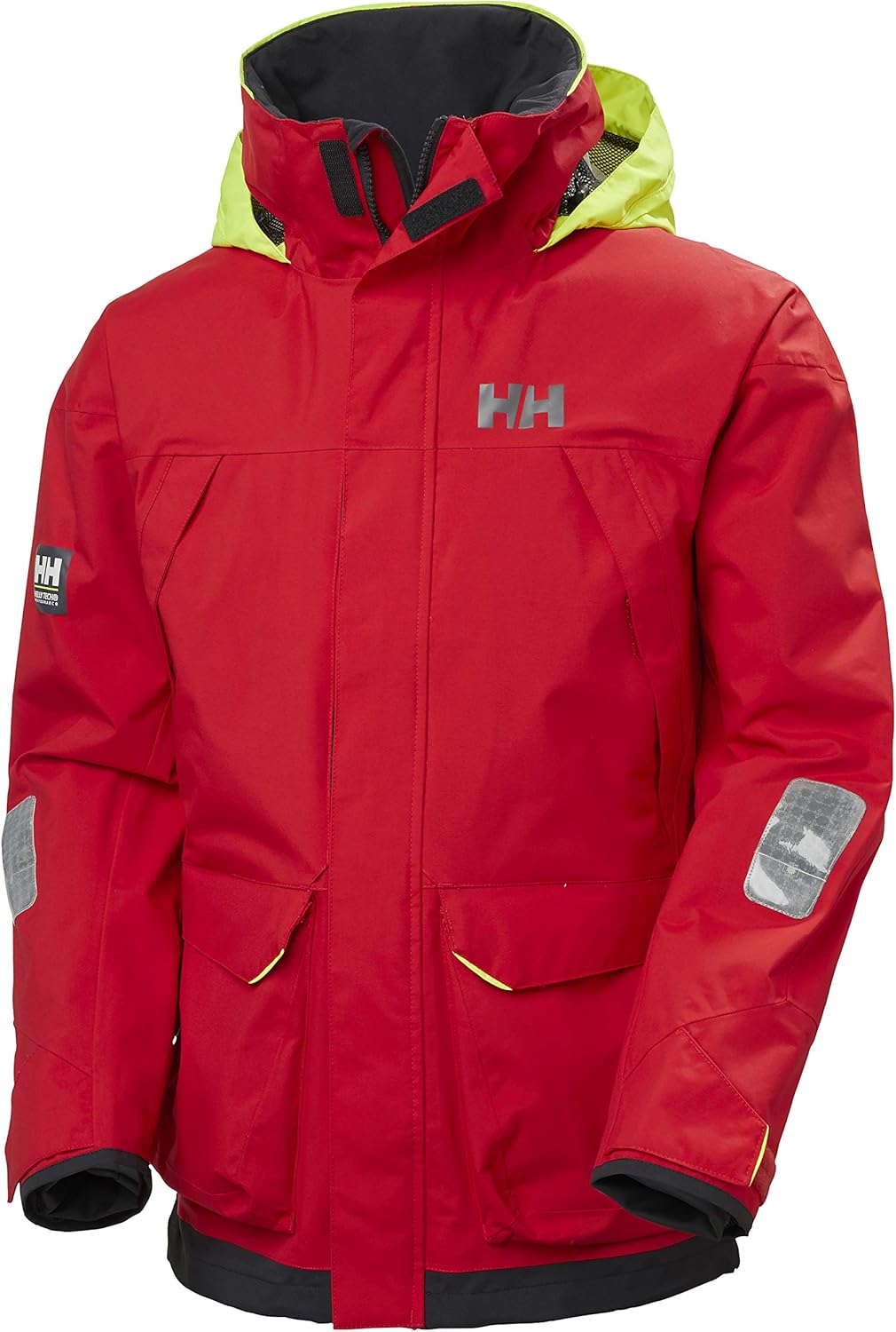 

Куртка Helly-Hansen Pier 3.0 Coastal Sailing для мужчин - водонепроницаемая, ветрозащитная и дышащая, с упаковывающимся капюшоном neon yellow Helly Hansen, 222 Alert Red