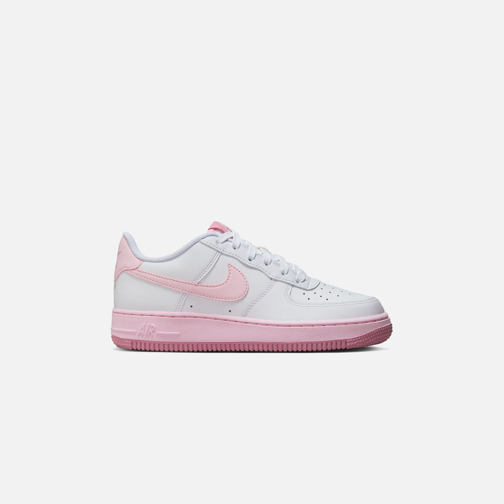 

Кроссовки Nike GS Air Force 1 LV8, цвет White/Pink Foam