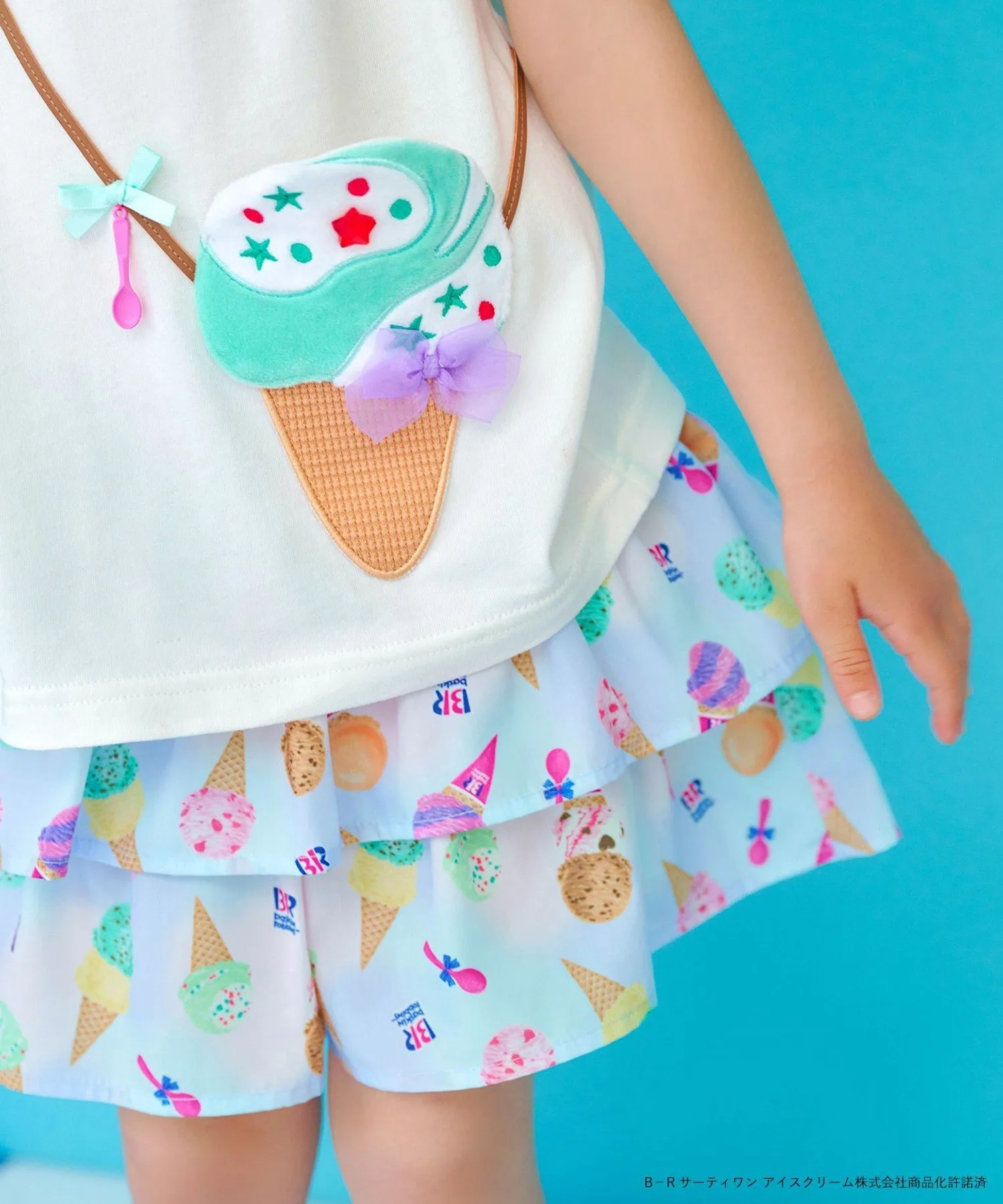Flavor Pochette ANY KIDS, Ecru (Popping Shower [002] — фото 3